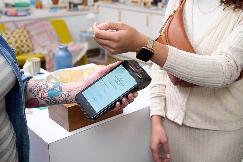 making payment with iPhone watch